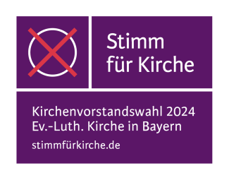 Logo "Stimm für Kirche" der ELKB